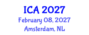 International Conference on Aesthetics (ICA) February 08, 2027 - Amsterdam, Netherlands International Conference on Aesthetics (ICA) February 08, 2027 - Amsterdam, Netherlands