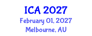International Conference on Aesthetics (ICA) February 01, 2027 - Melbourne, Australia International Conference on Aesthetics (ICA) February 01, 2027 - Melbourne, Australia