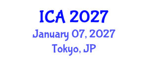 International Conference on Aesthetics (ICA) January 07, 2027 - Tokyo, Japan International Conference on Aesthetics (ICA) January 07, 2027 - Tokyo, Japan