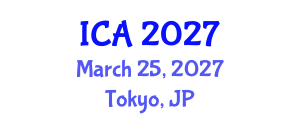 International Conference on Aesthetics (ICA) March 25, 2027 - Tokyo, Japan International Conference on Aesthetics (ICA) March 25, 2027 - Tokyo, Japan