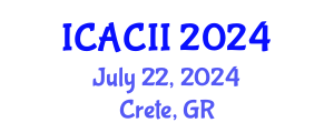 International Conference on Affective Computing and Intelligent Interaction (ICACII) July 22, 2024 - Crete, Greece