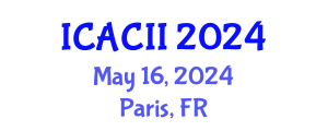 International Conference on Affective Computing and Intelligent Interaction (ICACII) May 16, 2024 - Paris, France