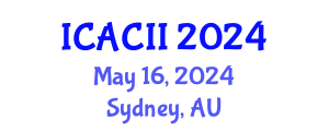 International Conference on Affective Computing and Intelligent Interaction (ICACII) May 16, 2024 - Sydney, Australia