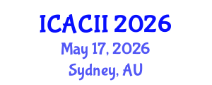 International Conference on Affective Computing and Intelligent Interaction (ICACII) May 17, 2026 - Sydney, Australia