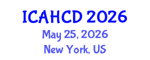 International Conference on Affordable Housing and Community Development (ICAHCD) May 25, 2026 - New York, United States International Conference on Affordable Housing and Community Development (ICAHCD) May 25, 2026 - New York, United States