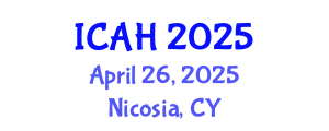 International Conference on Affordable Housing (ICAH) April 26, 2025 - Nicosia, Cyprus