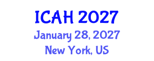 International Conference on Affordable Housing (ICAH) January 28, 2027 - New York, United States International Conference on Affordable Housing (ICAH) January 28, 2027 - New York, United States