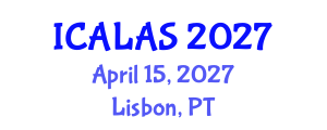 International Conference on African and Latin American Studies (ICALAS) April 15, 2027 - Lisbon, Portugal International Conference on African and Latin American Studies (ICALAS) April 15, 2027 - Lisbon, Portugal