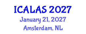 International Conference on African and Latin American Studies (ICALAS) January 21, 2027 - Amsterdam, Netherlands International Conference on African and Latin American Studies (ICALAS) January 21, 2027 - Amsterdam, Netherlands