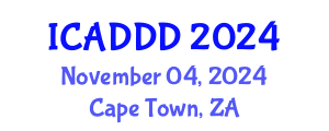 International Conference on African Diaspora for Democracy and Development (ICADDD) November 04, 2024 - Cape Town, South Africa