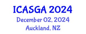 International Conference on African Studies and Global Africa (ICASGA) December 02, 2024 - Auckland, New Zealand
