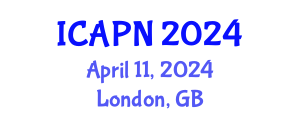 International Conference on Ageing, Psychology and Neuroscience (ICAPN) April 11, 2024 - London, United Kingdom