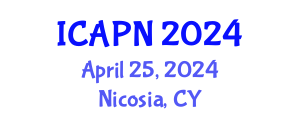 International Conference on Ageing, Psychology and Neuroscience (ICAPN) April 25, 2024 - Nicosia, Cyprus
