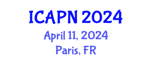 International Conference on Ageing, Psychology and Neuroscience (ICAPN) April 11, 2024 - Paris, France