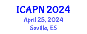 International Conference on Ageing, Psychology and Neuroscience (ICAPN) April 25, 2024 - Seville, Spain