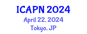 International Conference on Ageing, Psychology and Neuroscience (ICAPN) April 22, 2024 - Tokyo, Japan