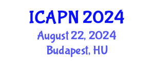 International Conference on Ageing, Psychology and Neuroscience (ICAPN) August 22, 2024 - Budapest, Hungary