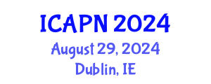 International Conference on Ageing, Psychology and Neuroscience (ICAPN) August 29, 2024 - Dublin, Ireland