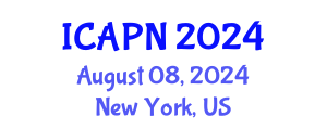 International Conference on Ageing, Psychology and Neuroscience (ICAPN) August 08, 2024 - New York, United States