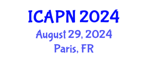 International Conference on Ageing, Psychology and Neuroscience (ICAPN) August 29, 2024 - Paris, France