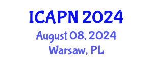 International Conference on Ageing, Psychology and Neuroscience (ICAPN) August 08, 2024 - Warsaw, Poland