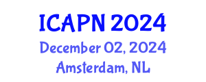 International Conference on Ageing, Psychology and Neuroscience (ICAPN) December 02, 2024 - Amsterdam, Netherlands