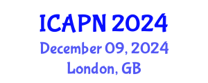 International Conference on Ageing, Psychology and Neuroscience (ICAPN) December 09, 2024 - London, United Kingdom