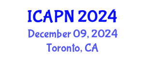 International Conference on Ageing, Psychology and Neuroscience (ICAPN) December 09, 2024 - Toronto, Canada