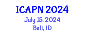 International Conference on Ageing, Psychology and Neuroscience (ICAPN) July 15, 2024 - Bali, Indonesia
