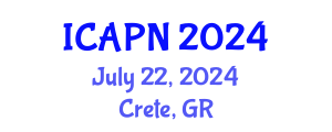 International Conference on Ageing, Psychology and Neuroscience (ICAPN) July 22, 2024 - Crete, Greece