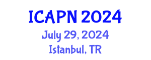 International Conference on Ageing, Psychology and Neuroscience (ICAPN) July 29, 2024 - Istanbul, Turkey