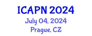 International Conference on Ageing, Psychology and Neuroscience (ICAPN) July 04, 2024 - Prague, Czechia