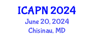International Conference on Ageing, Psychology and Neuroscience (ICAPN) June 20, 2024 - Chisinau, Republic of Moldova