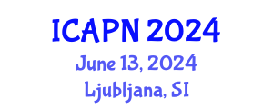 International Conference on Ageing, Psychology and Neuroscience (ICAPN) June 13, 2024 - Ljubljana, Slovenia