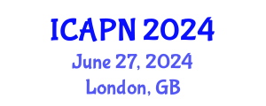 International Conference on Ageing, Psychology and Neuroscience (ICAPN) June 27, 2024 - London, United Kingdom
