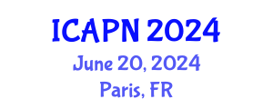 International Conference on Ageing, Psychology and Neuroscience (ICAPN) June 20, 2024 - Paris, France