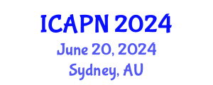 International Conference on Ageing, Psychology and Neuroscience (ICAPN) June 20, 2024 - Sydney, Australia