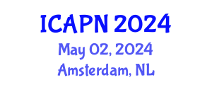 International Conference on Ageing, Psychology and Neuroscience (ICAPN) May 02, 2024 - Amsterdam, Netherlands