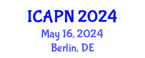 International Conference on Ageing, Psychology and Neuroscience (ICAPN) May 16, 2024 - Berlin, Germany