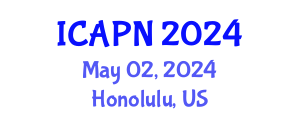 International Conference on Ageing, Psychology and Neuroscience (ICAPN) May 02, 2024 - Honolulu, United States