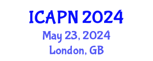 International Conference on Ageing, Psychology and Neuroscience (ICAPN) May 23, 2024 - London, United Kingdom