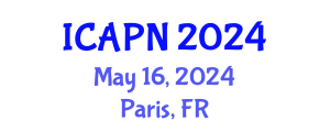 International Conference on Ageing, Psychology and Neuroscience (ICAPN) May 16, 2024 - Paris, France