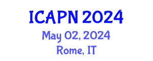 International Conference on Ageing, Psychology and Neuroscience (ICAPN) May 02, 2024 - Rome, Italy