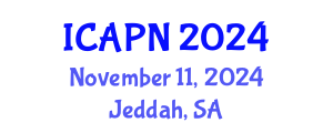 International Conference on Ageing, Psychology and Neuroscience (ICAPN) November 11, 2024 - Jeddah, Saudi Arabia