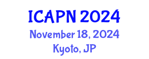 International Conference on Ageing, Psychology and Neuroscience (ICAPN) November 18, 2024 - Kyoto, Japan