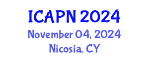 International Conference on Ageing, Psychology and Neuroscience (ICAPN) November 04, 2024 - Nicosia, Cyprus