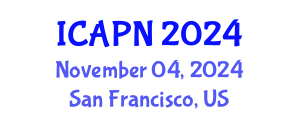 International Conference on Ageing, Psychology and Neuroscience (ICAPN) November 04, 2024 - San Francisco, United States