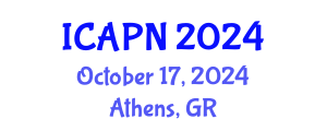 International Conference on Ageing, Psychology and Neuroscience (ICAPN) October 17, 2024 - Athens, Greece