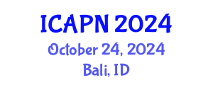 International Conference on Ageing, Psychology and Neuroscience (ICAPN) October 24, 2024 - Bali, Indonesia