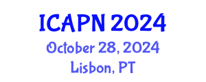 International Conference on Ageing, Psychology and Neuroscience (ICAPN) October 28, 2024 - Lisbon, Portugal